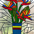 glasinlood_strelitzia_in_vaas