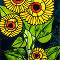 glasinlood_zonnebloemen